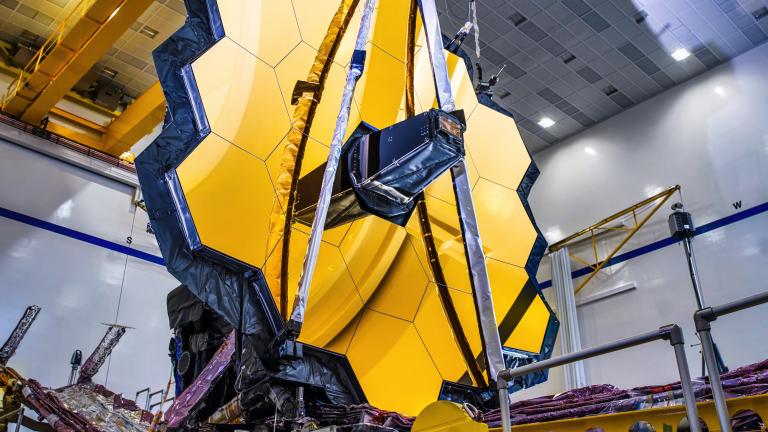 Picture of a yellow honeycomb structure